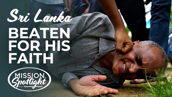 Mission video: Beaten for His Faith - Bandara hated Christians. He didn’t like that they believed that God created the world and that God can forgive sins. He thought both were impossible. One day, everything changed for Bandara. Weekly and Monthly Mission Videos from Mission Spotlight (TM).