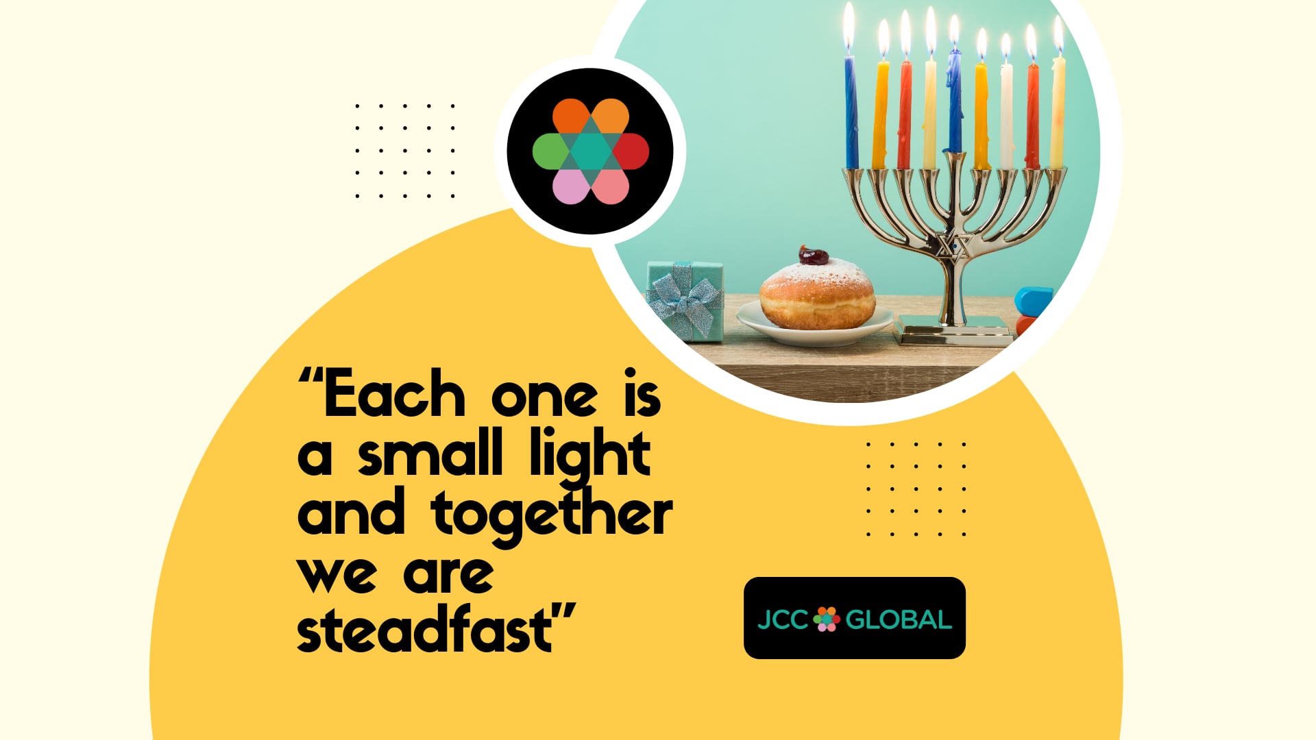 JCC Global Hanukkah Candle Lighting around the world