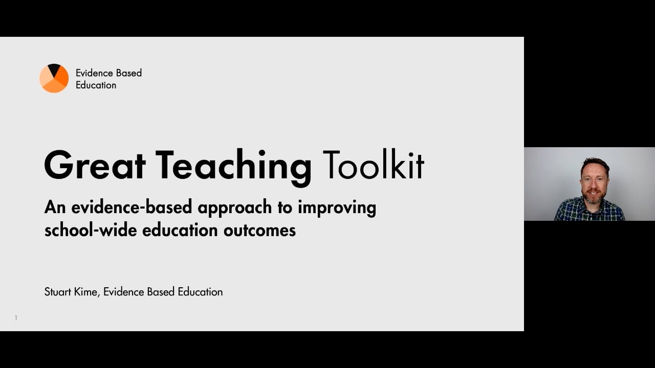An introduction to the Great Teaching Toolkit on Vimeo