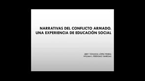 Narrativas del conflicto armado. Una experiencia de educación social