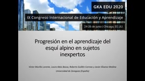 Progresión en el aprendizaje del esquí alpino en sujetos inexpertos