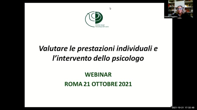 Valutare le prestazioni individuali e gli ambiti di intervento dello psicologo