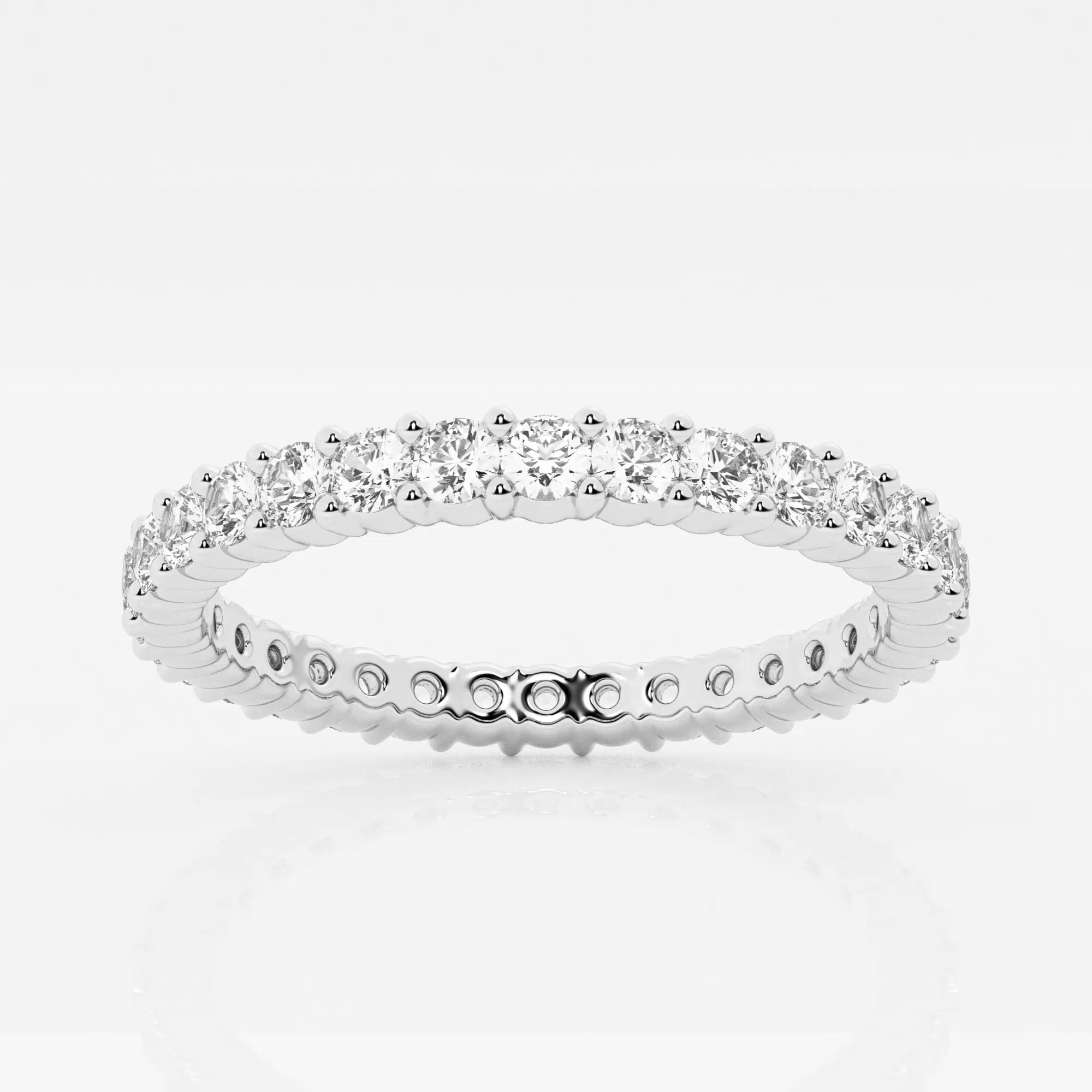 Paris 1/2 ctw Shared Prong Round Lab Grown Diamond Eternity