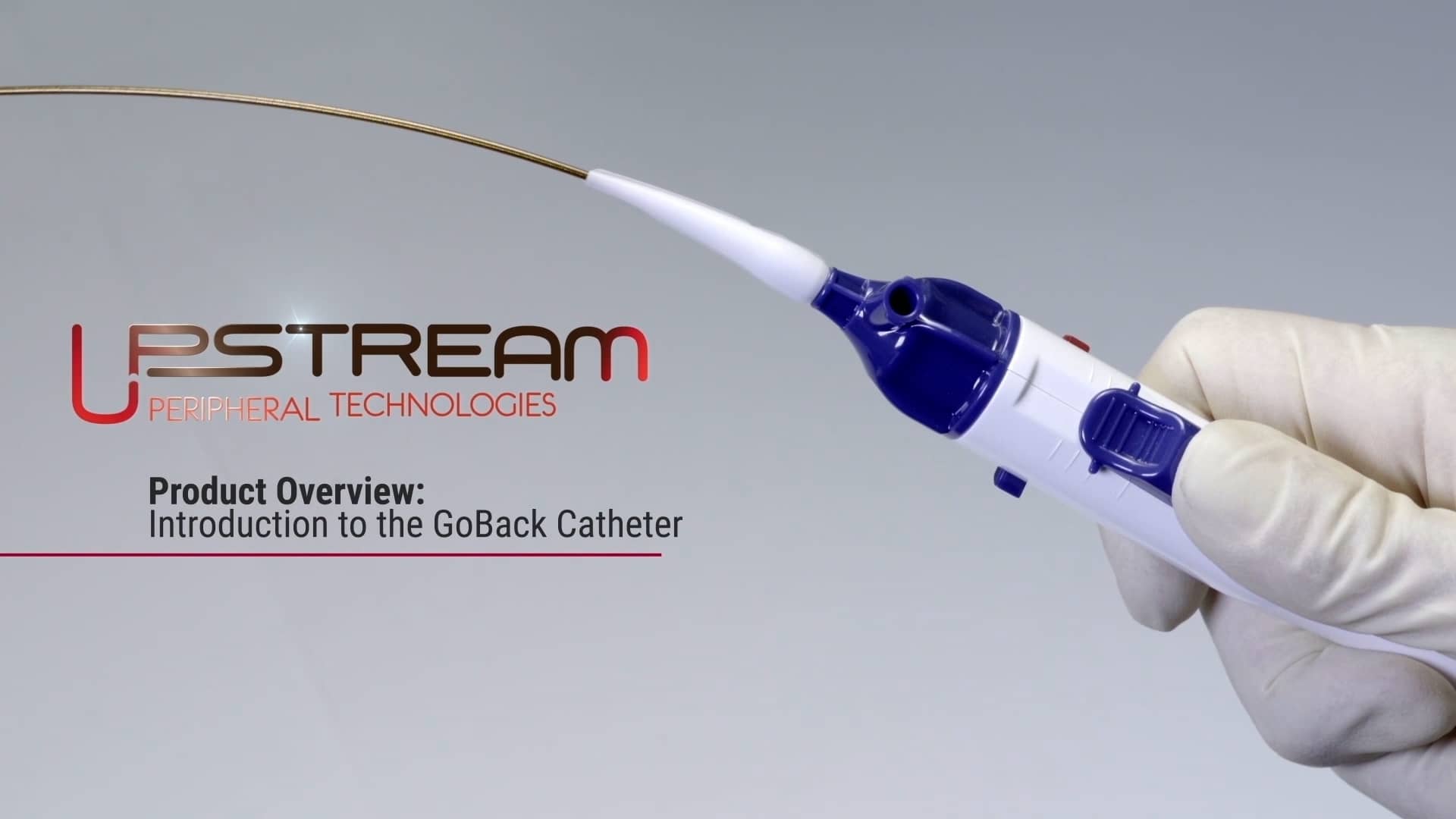 Upstream Medical GoBack Catheter introduction video on Vimeo