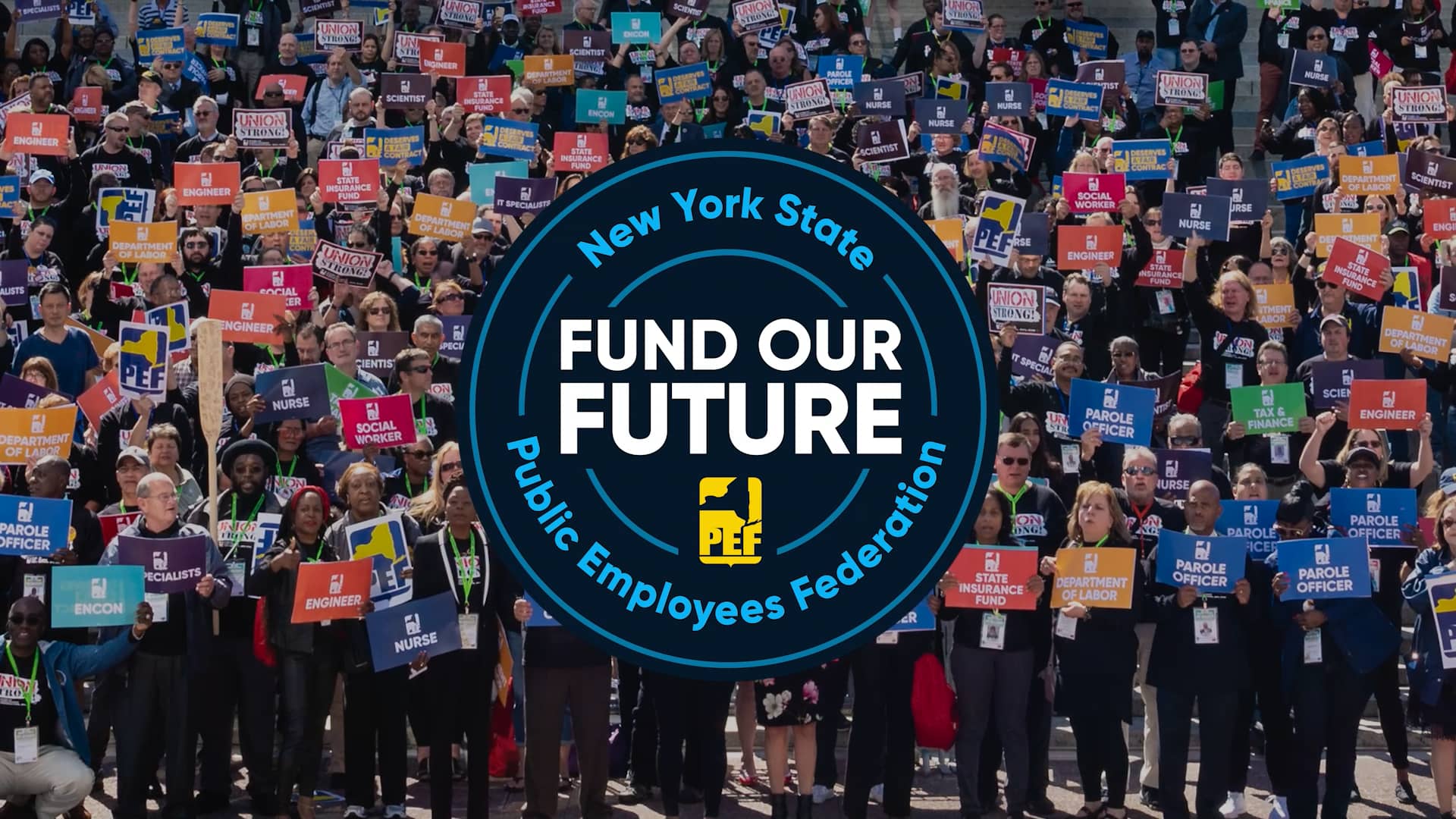 PEF Members to New York State Fund Our Future! on Vimeo