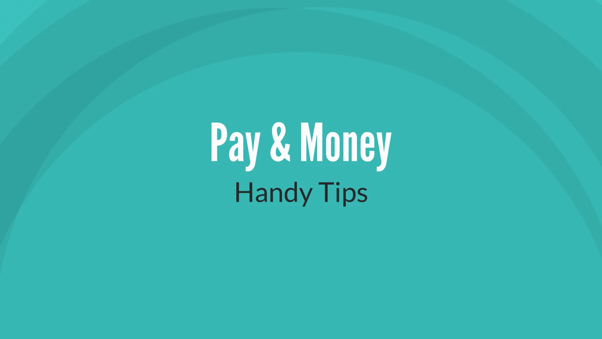 Handy tips tax codes on vimeo