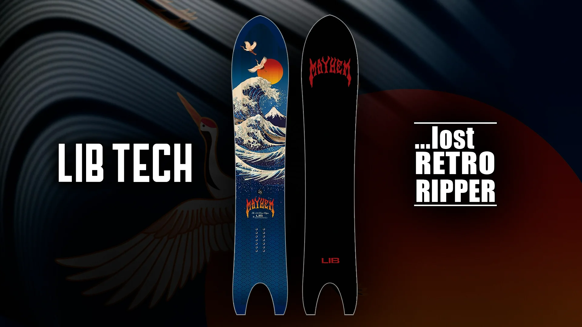 LOST RETRO RIPPER | LIBTECH SNOWBOARDS 22-23 LOST RETRO RIPPER | LIBTECH SNOWBOARDS 22-23