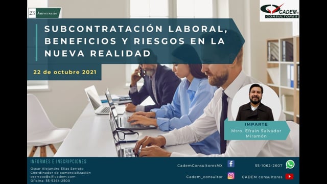 SUBCONTRATACIÓN LABORAL, BENEFICIOS Y RIESGOS EN LA NUEVA REALIDAD 