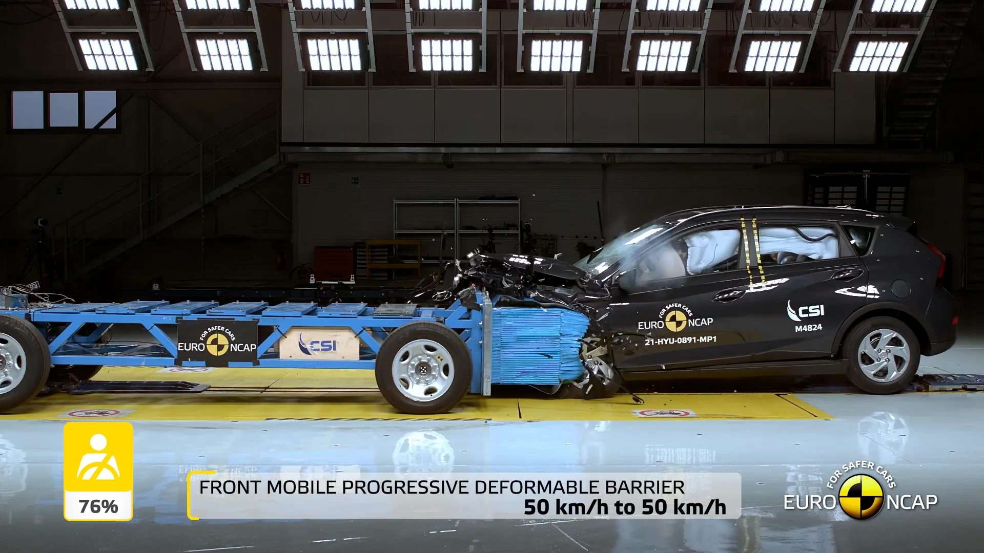 Crashtest des Hyundai Bayon on Vimeo