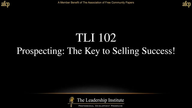 TLI 102 Prospecting