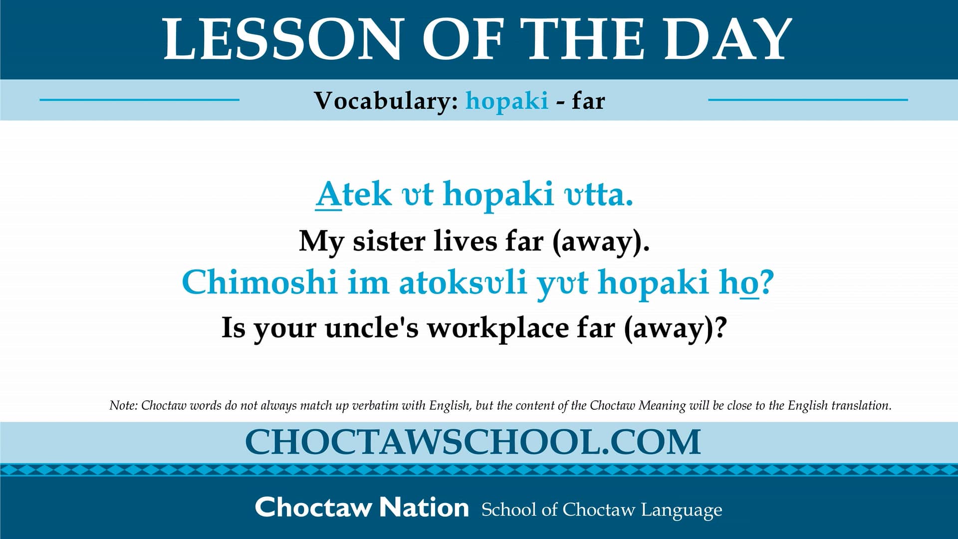 Lesson of the Day: hopaki - far on Vimeo