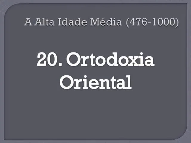 Ortodoxia