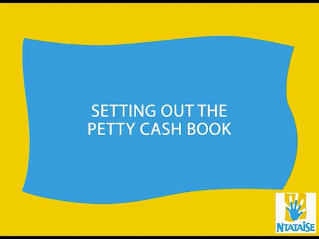 Financial Management: Setting out the Petty Cash Book