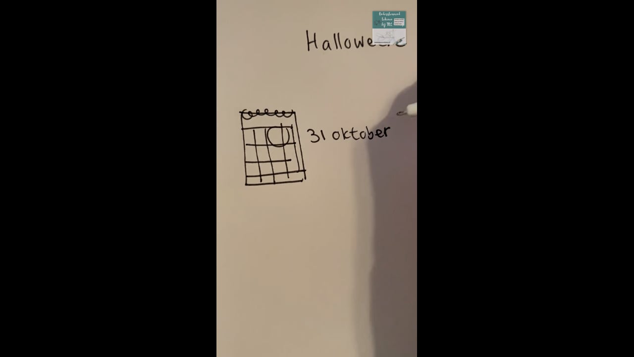 Halloween woordenschat