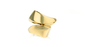 Italian 14kt Yellow Gold Bypass Ring