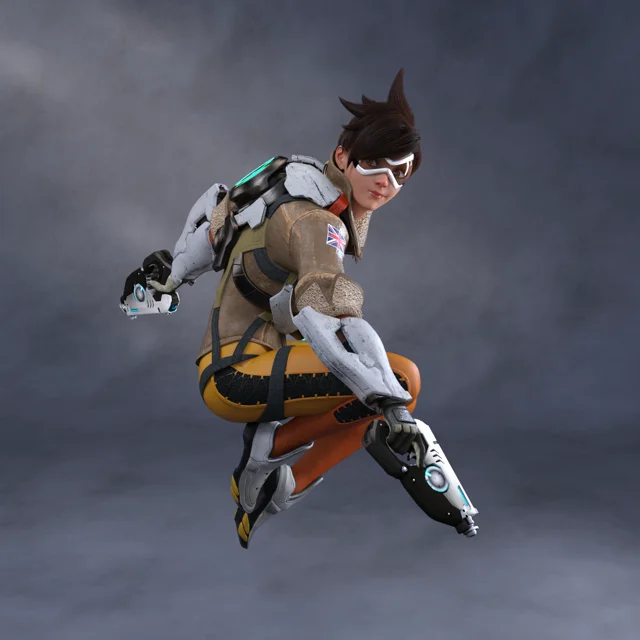 Overwatch Tracer For G3F - Daz Content by guhzcoituz