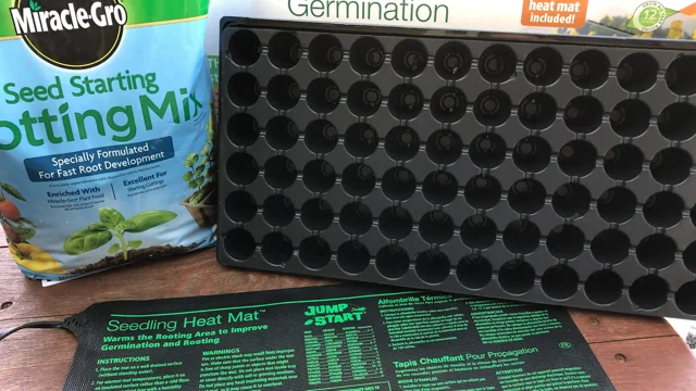HydroFarm Germination Station with Heated Mat for Seed Starting