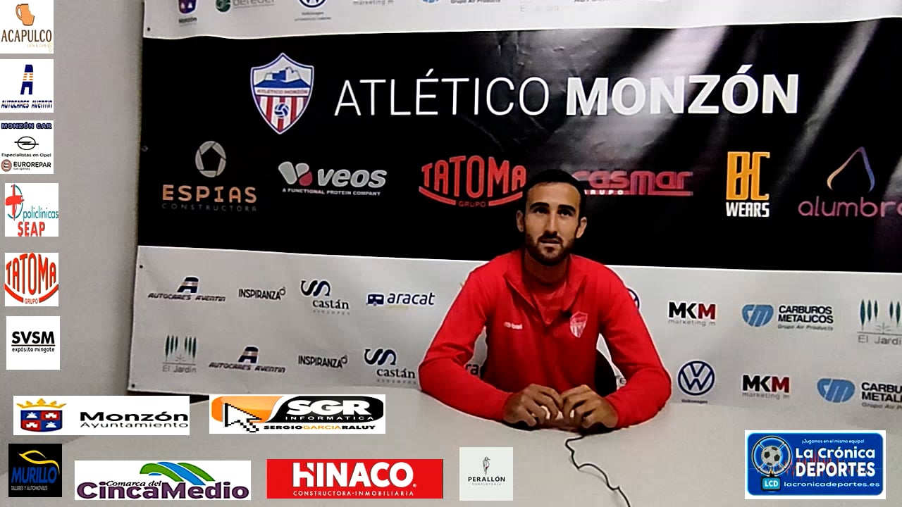 LA PREVIA / Monzón - Barbastro / J 9 / Kike  Rausell(Jugador AT Monzón) 3ª División