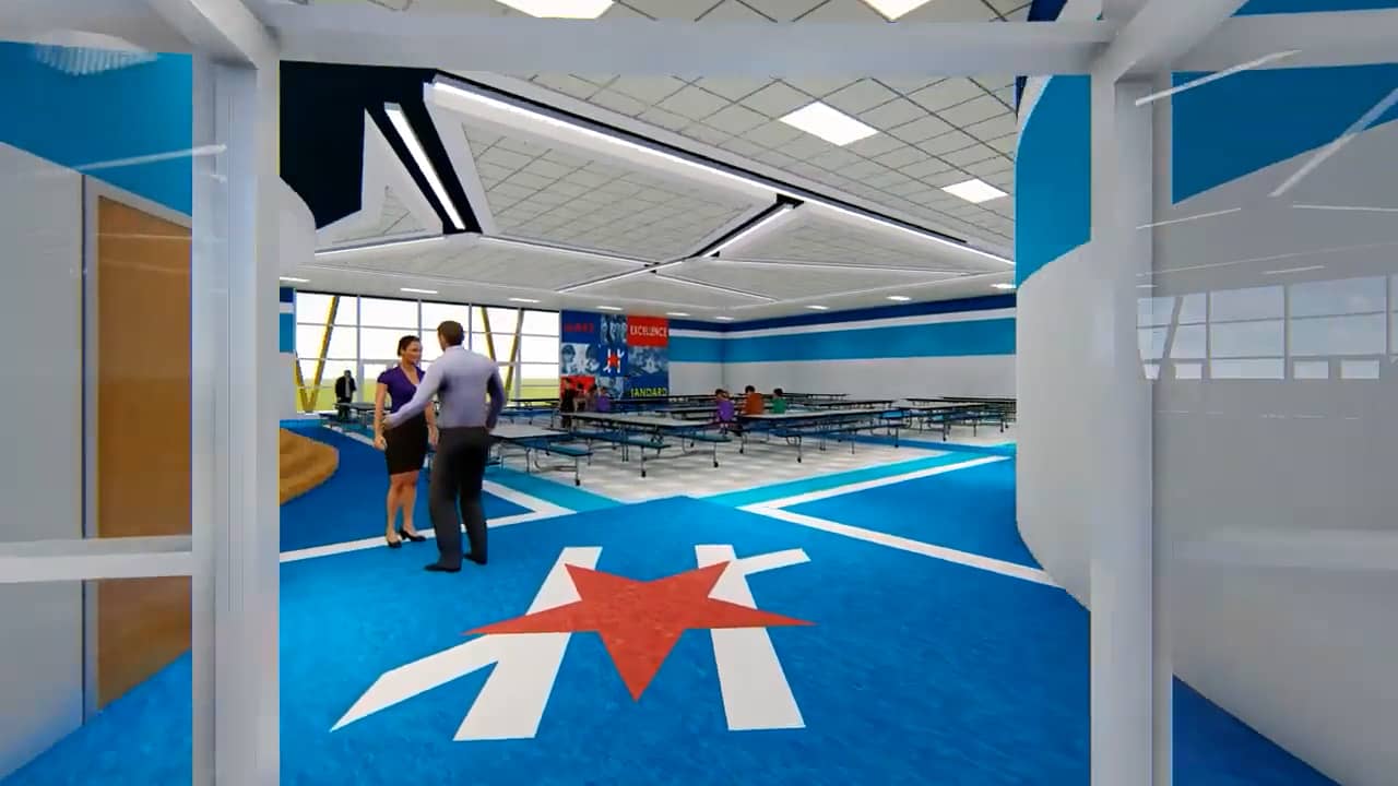 Sneak Peek 3D Rendering of Harmony School of ExcellenceKaty (Opening