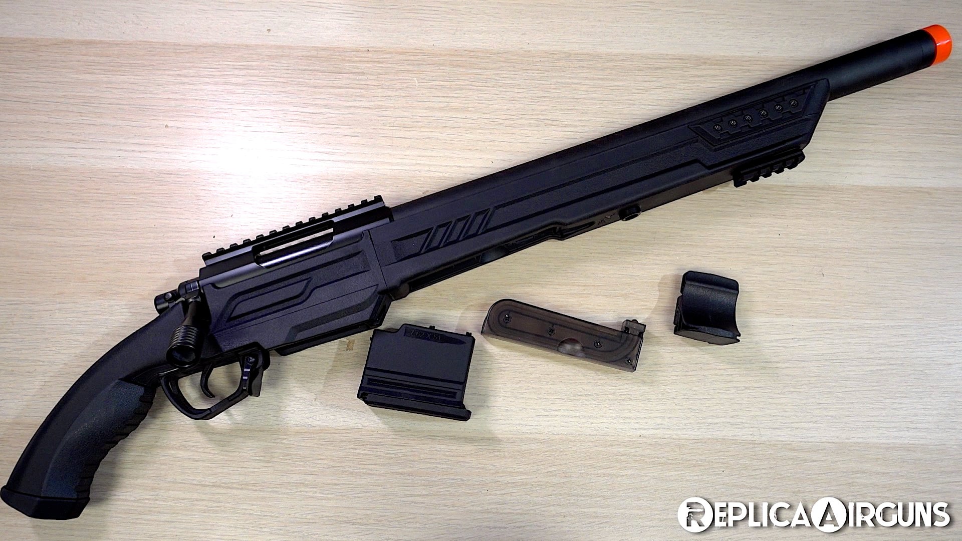 ASG Action Army T-11 Spring Powered Bolt Action Airsoft Gun Table Top Review