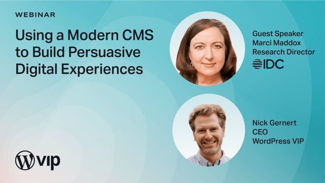 Thumbnail for: Using a Modern CMS to Build Persuasive Digital Experiences