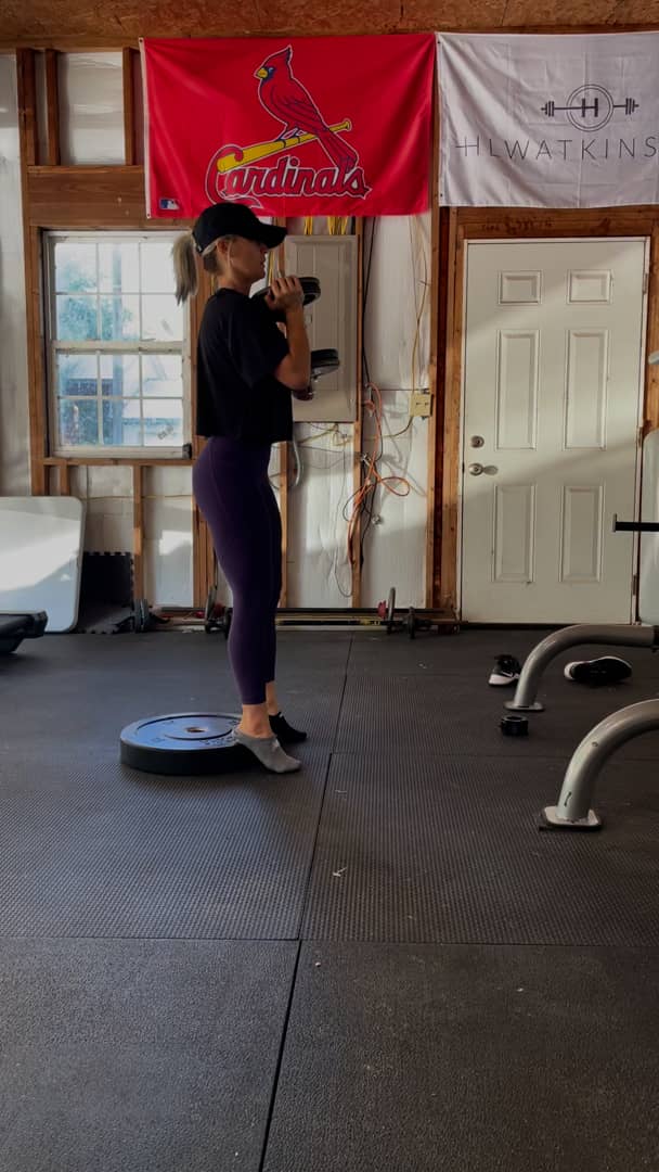 Heel Elevated Goblet Squats on Vimeo