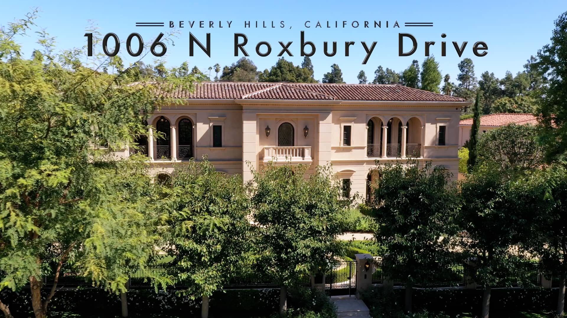 1006 N Roxbury Drive Beverly Hills, California on Vimeo