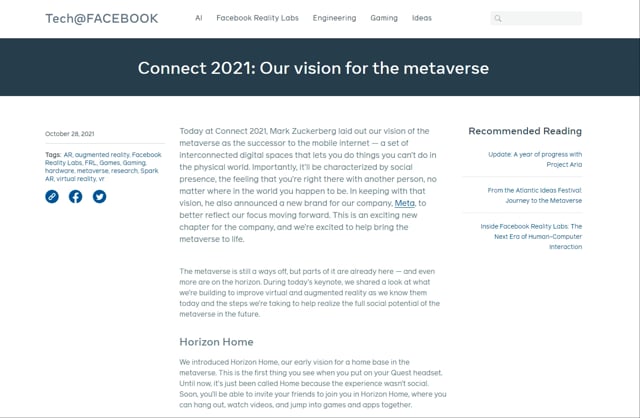 Was kann Meta? Teil 1