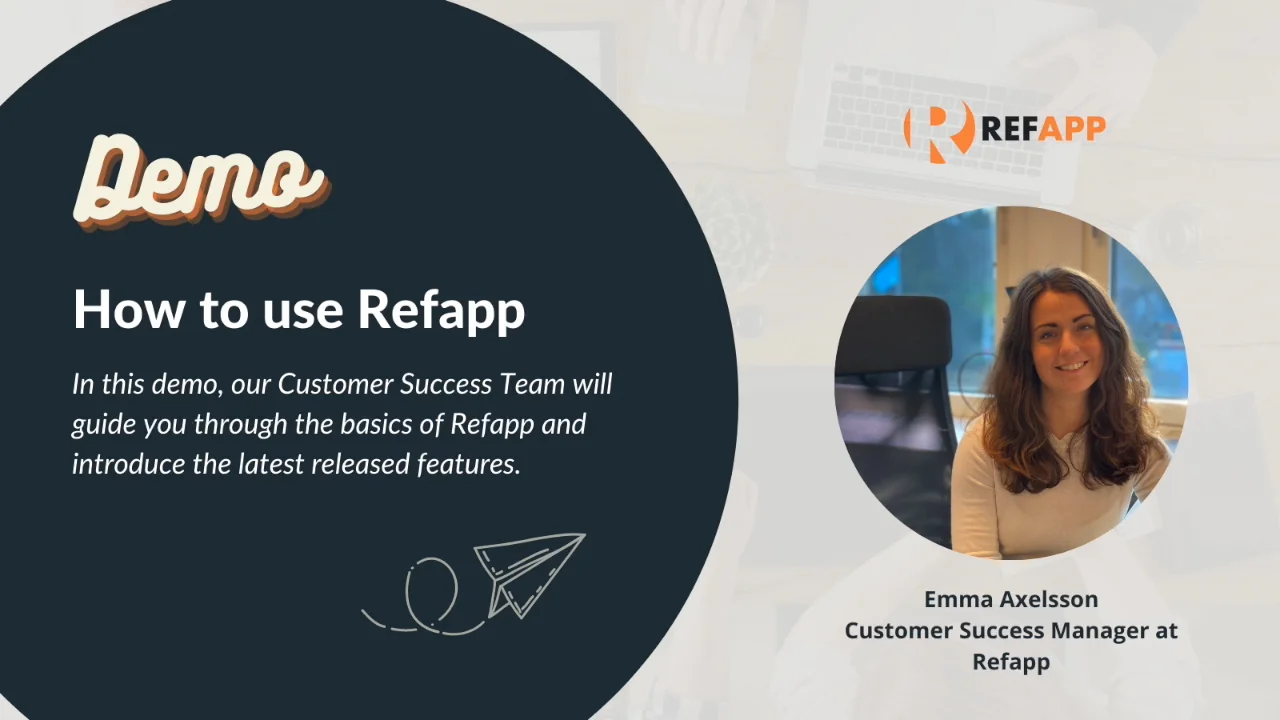 How to use Refapp on Vimeo