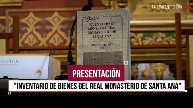 Presentación del inventario de bienes del Real Monasterio de Santa en Badajoz