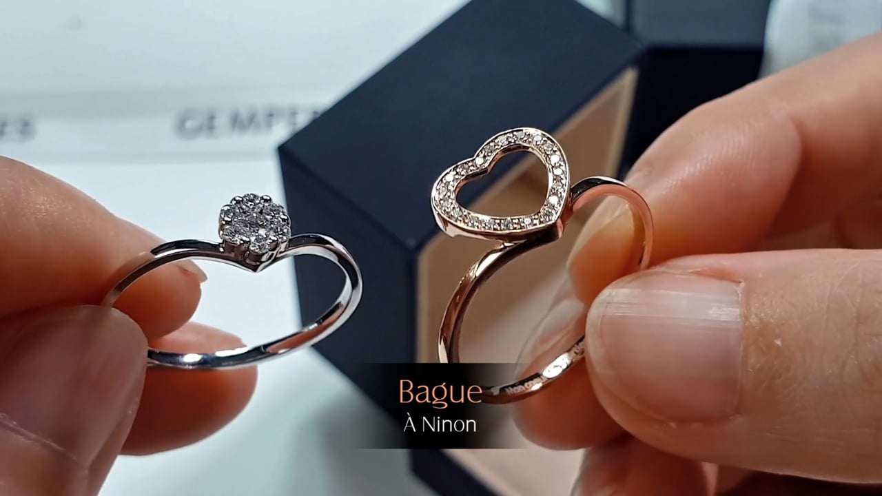 Anello À Ninon - 2 Ori & Diamats | Gemperles