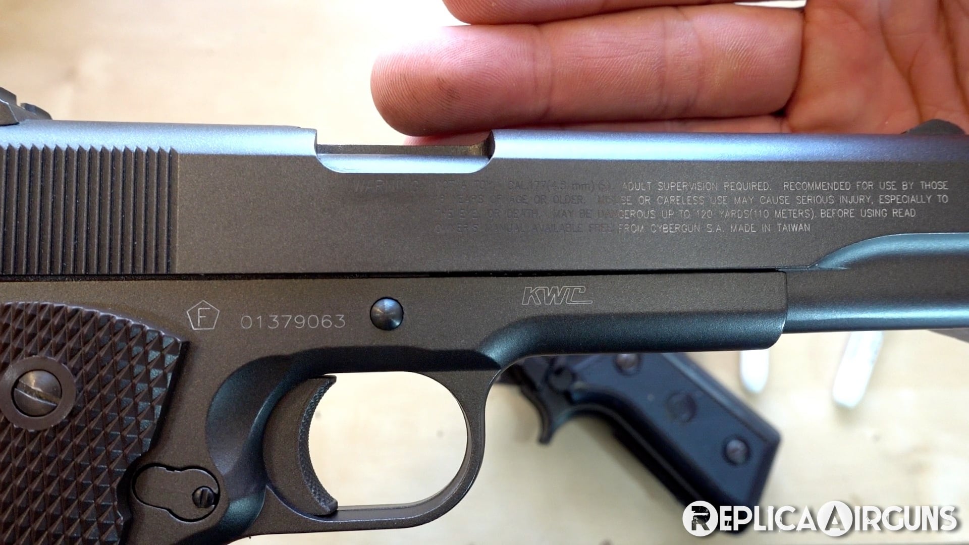 How to Get Rid of That Ugly White Writing on Your Airgun