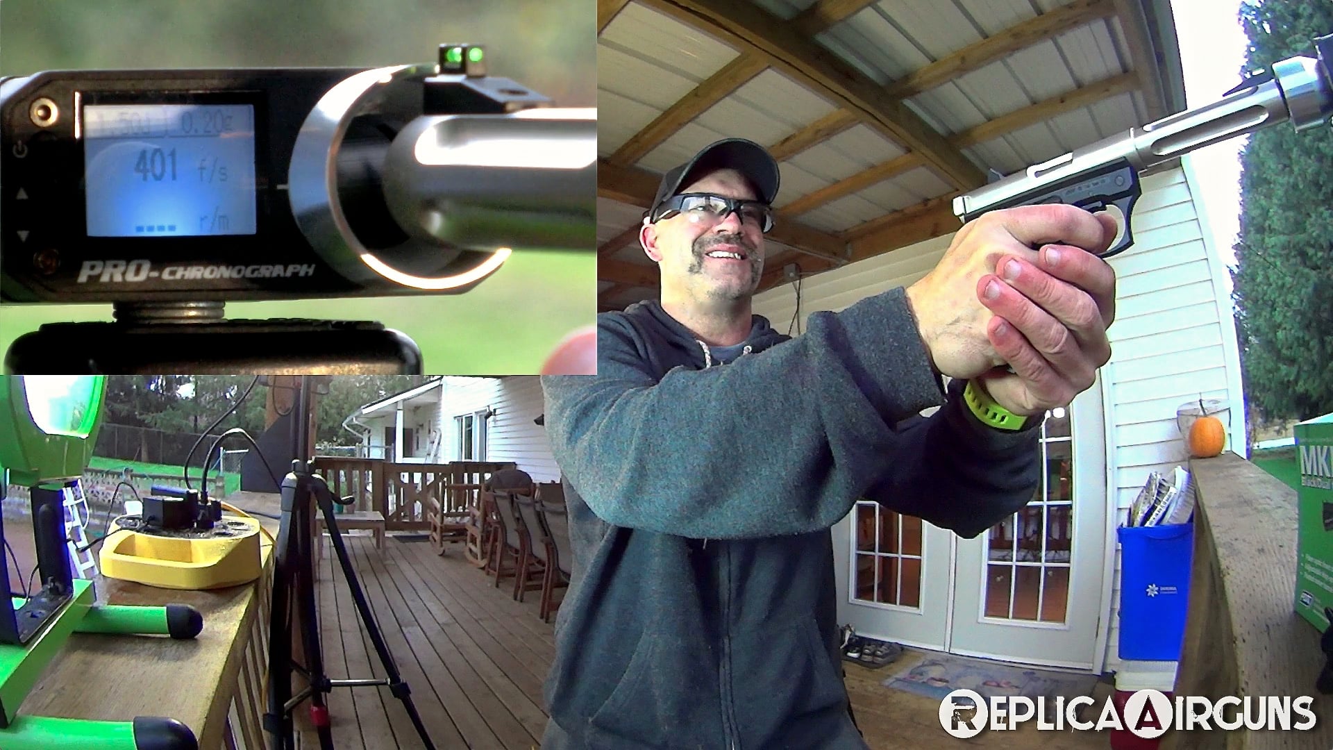 ASG Ruger MK II Dual Tone CO2 6mm Airsoft Pistol Shooting Review