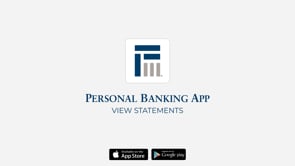 Personal Banking App: View Monthly Statements