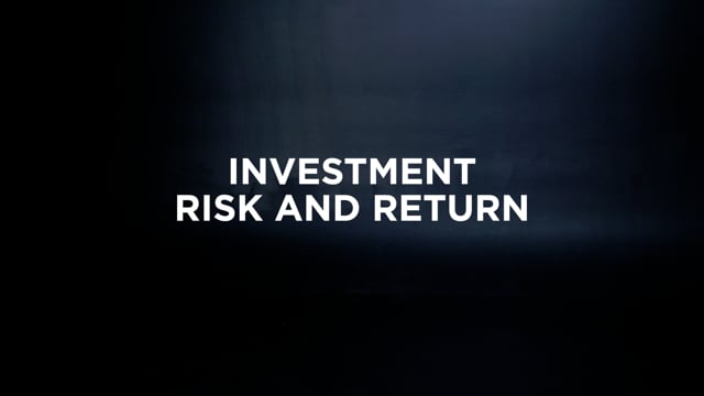Investment Risk and Return