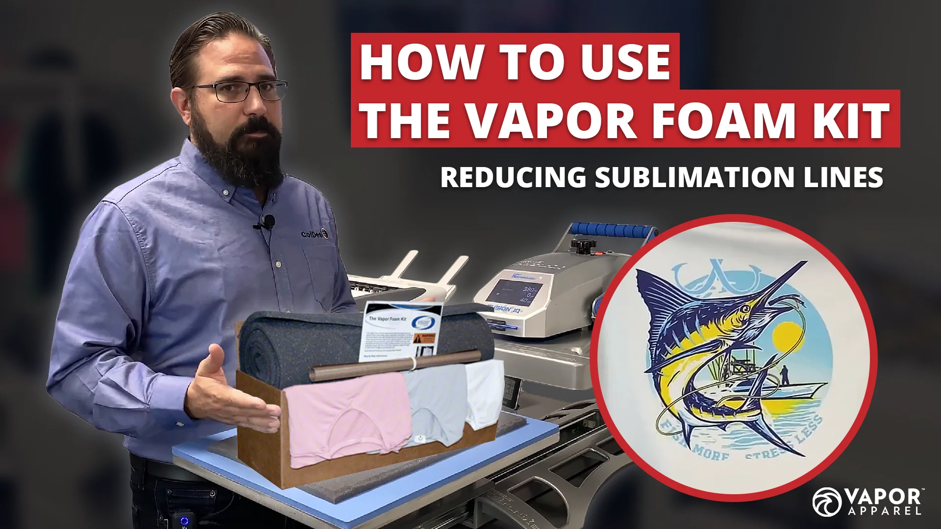How to Use the Vapor Foam Kit | Reducing Sublimation Lines on Vimeo