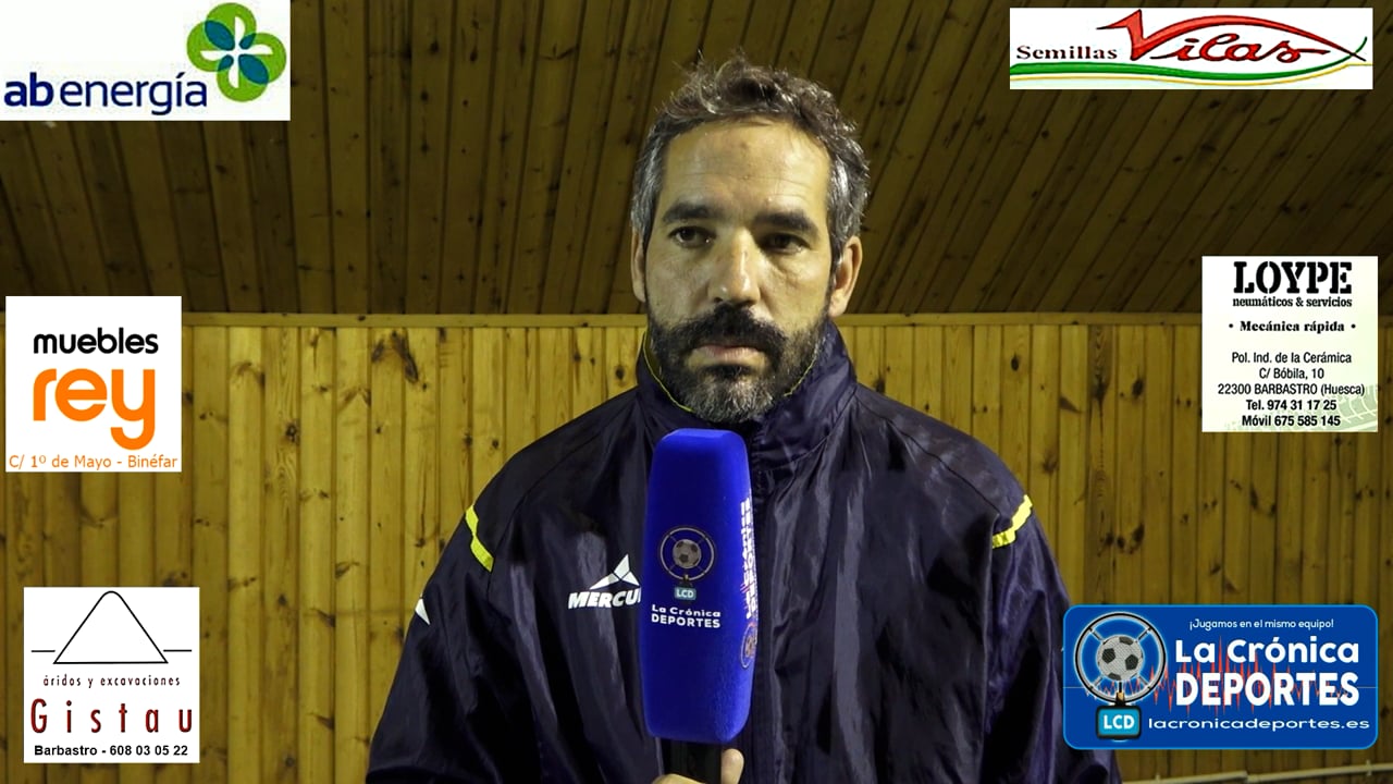 LA PREVIA / AT Monzón - UD Barbastro / RICHI GIL (Entrenador Barbastro) Jornada 9 / 3ª División