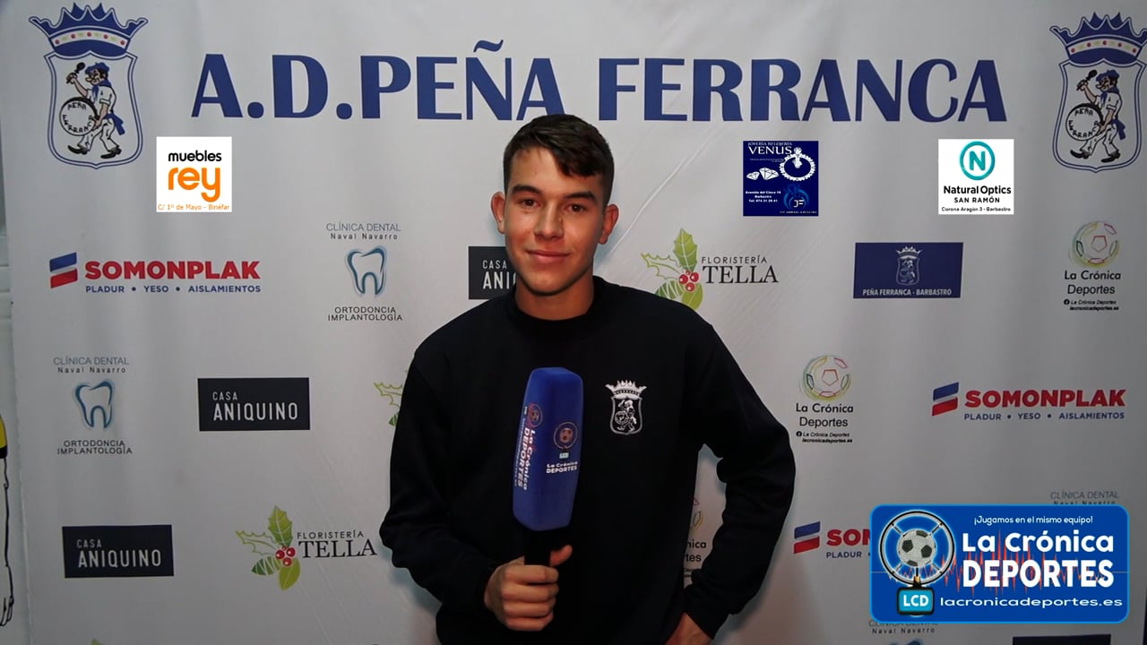FÚTBOL BASE - 1ª INFANTIL PROVINCIAL, Gr 3 de HUESCA / PABLO BUÍL (Entrenador Infantil Peña Ferranca)