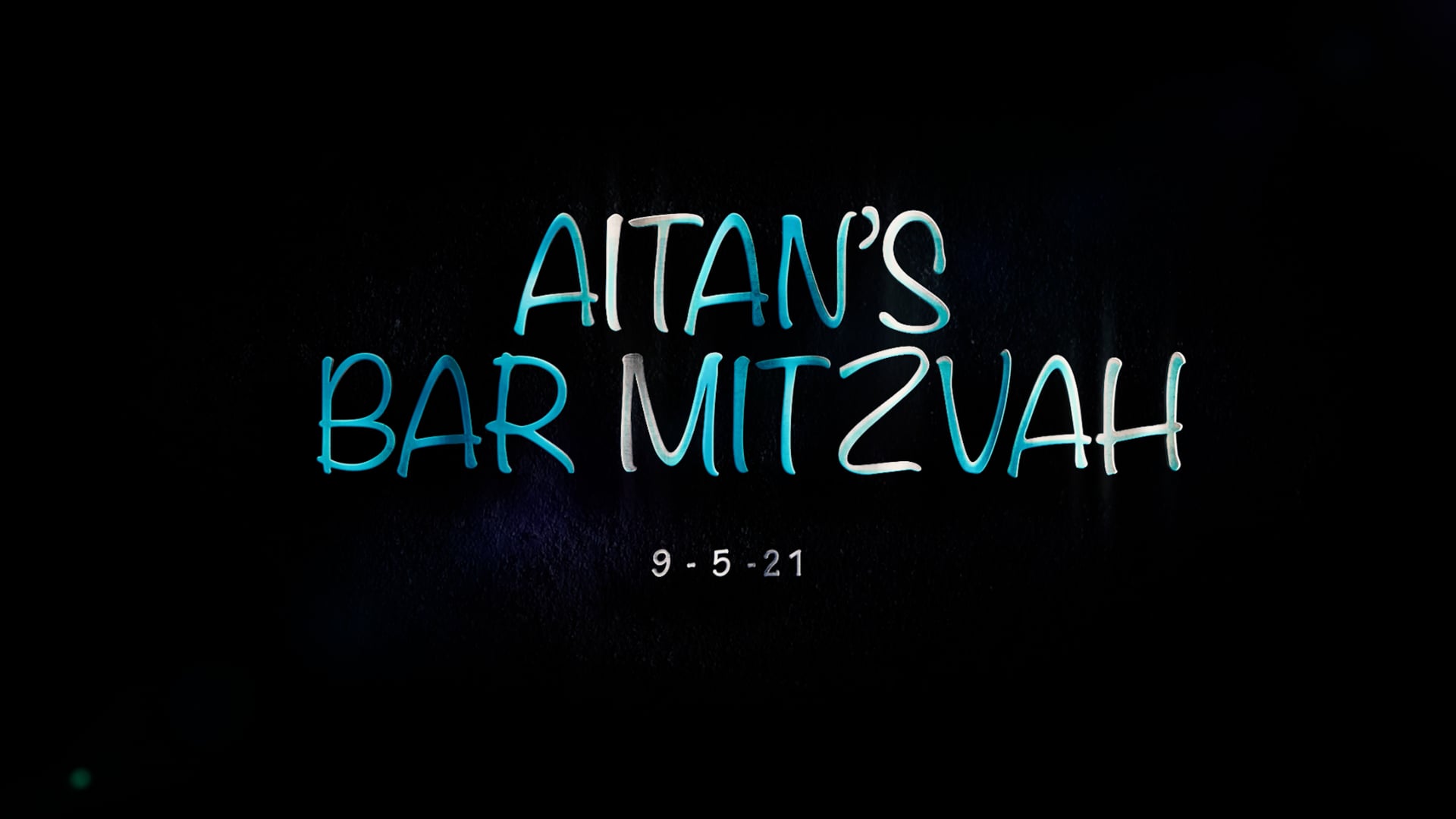 Aitan's Bar Mitzvah Video!