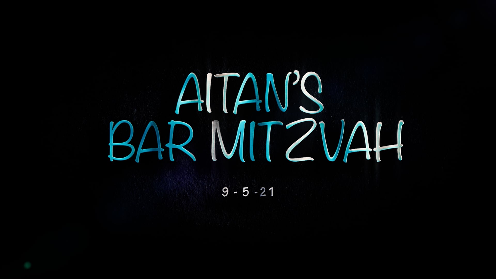 Aitan's Bar Mitzvah Video!