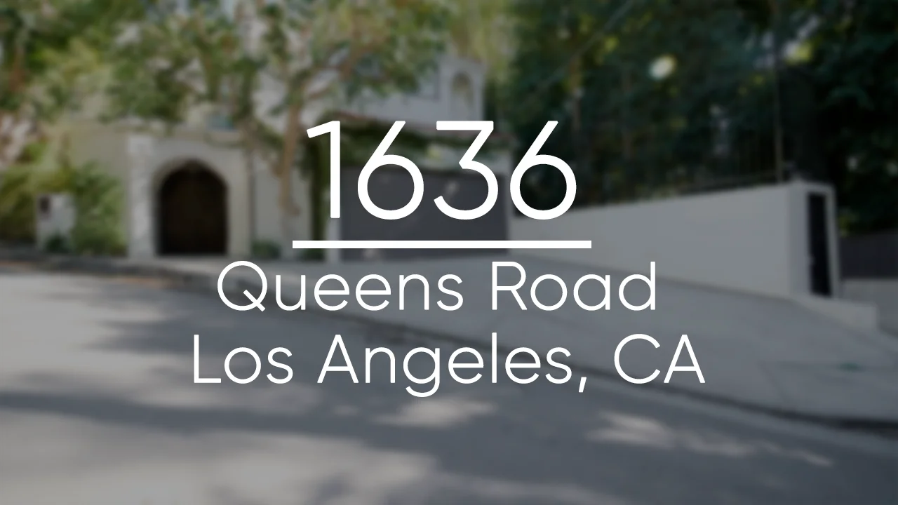 1636 Queens Road Los Angeles (Branded) on Vimeo