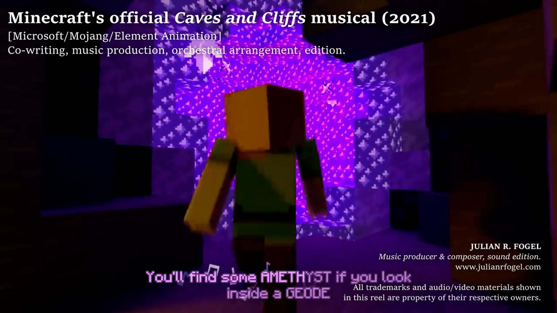 Reel: music for children/teenagers (2021)