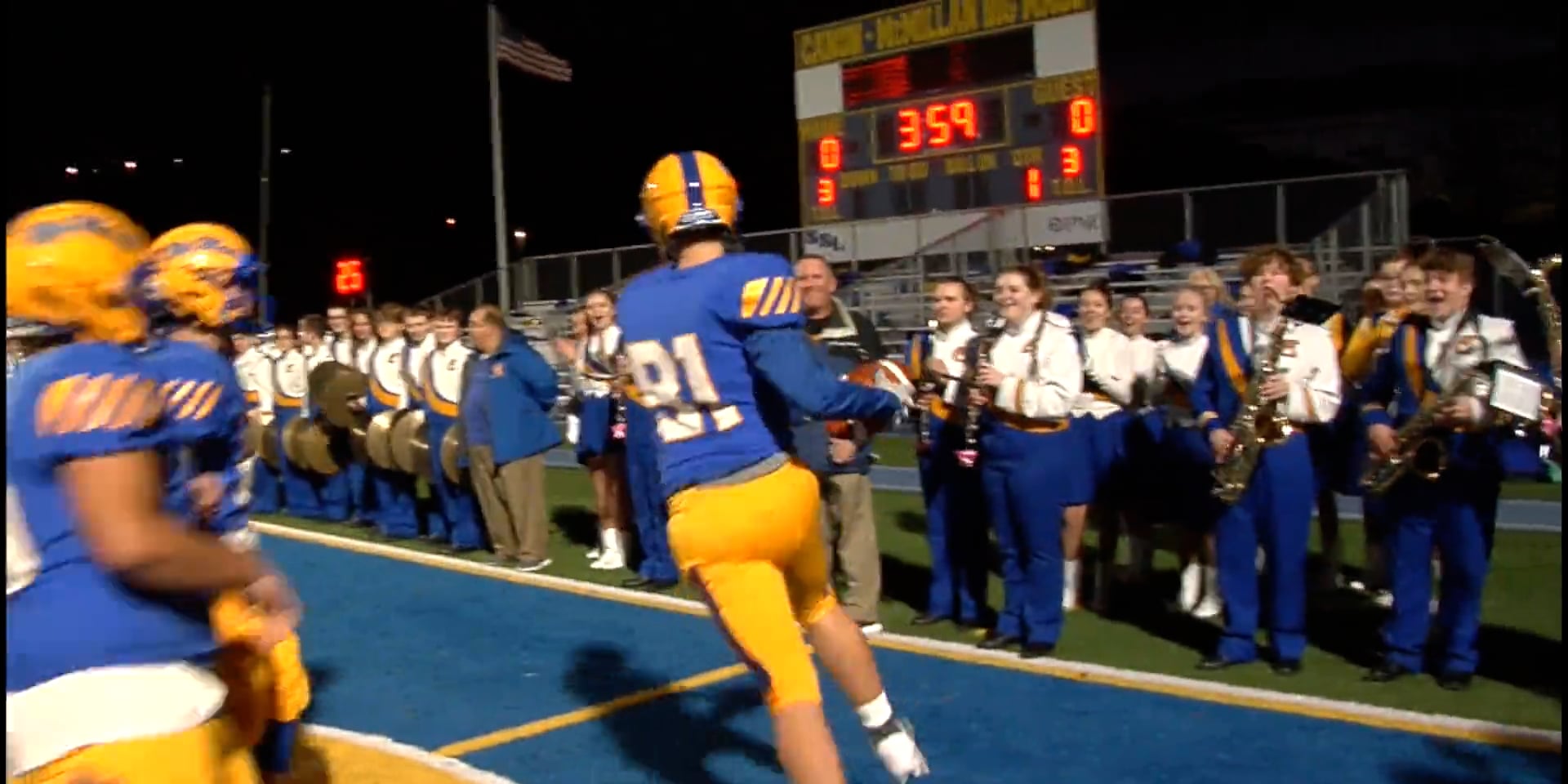 Corey Boehm Touchdown