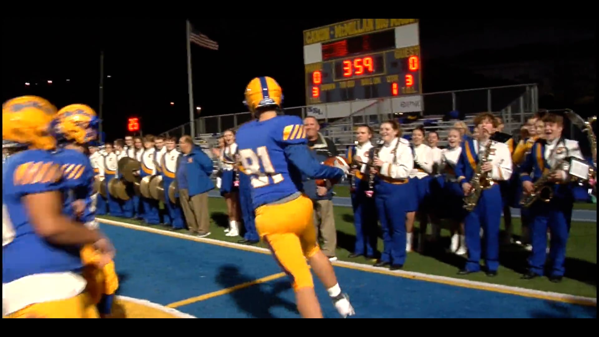 Corey Boehm Touchdown