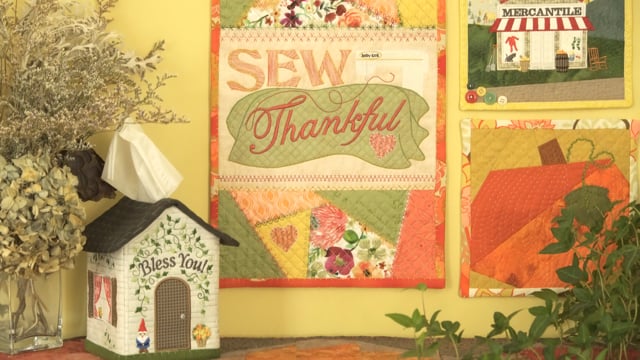 Sew Thankful Walling Hanging
