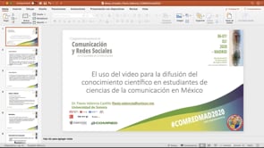 El uso del video para la difusión del conocimiento científico en estudiantes de Ciencias de la Comunicación en México