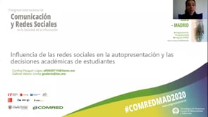 Influencia de las redes sociales en línea en la autopresentación y las decisiones académicas