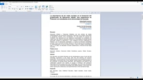 La importancia de las redes sociales en la formación del profesorado de educación infantil. Una experiencia en Pinterest con estudiantes de la Universidad de Granada