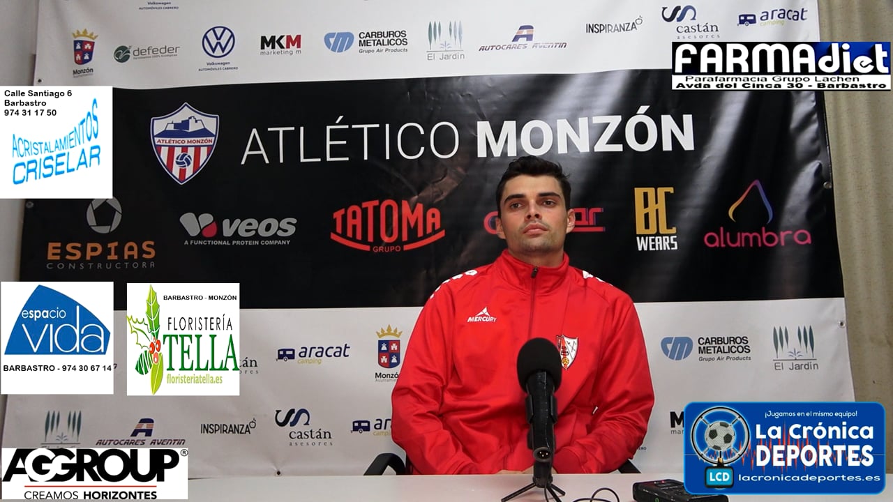 RAFINHA (Jugador Barbastro) AT Monzón 2-0 UD Barbastro / Jornada 9 / 3ª División