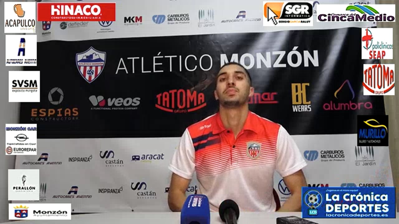 MOHA (Jugador Monzón) AT Monzón Alumbra2-0 UD Barbastro Sommos / J 9 / 3ª División